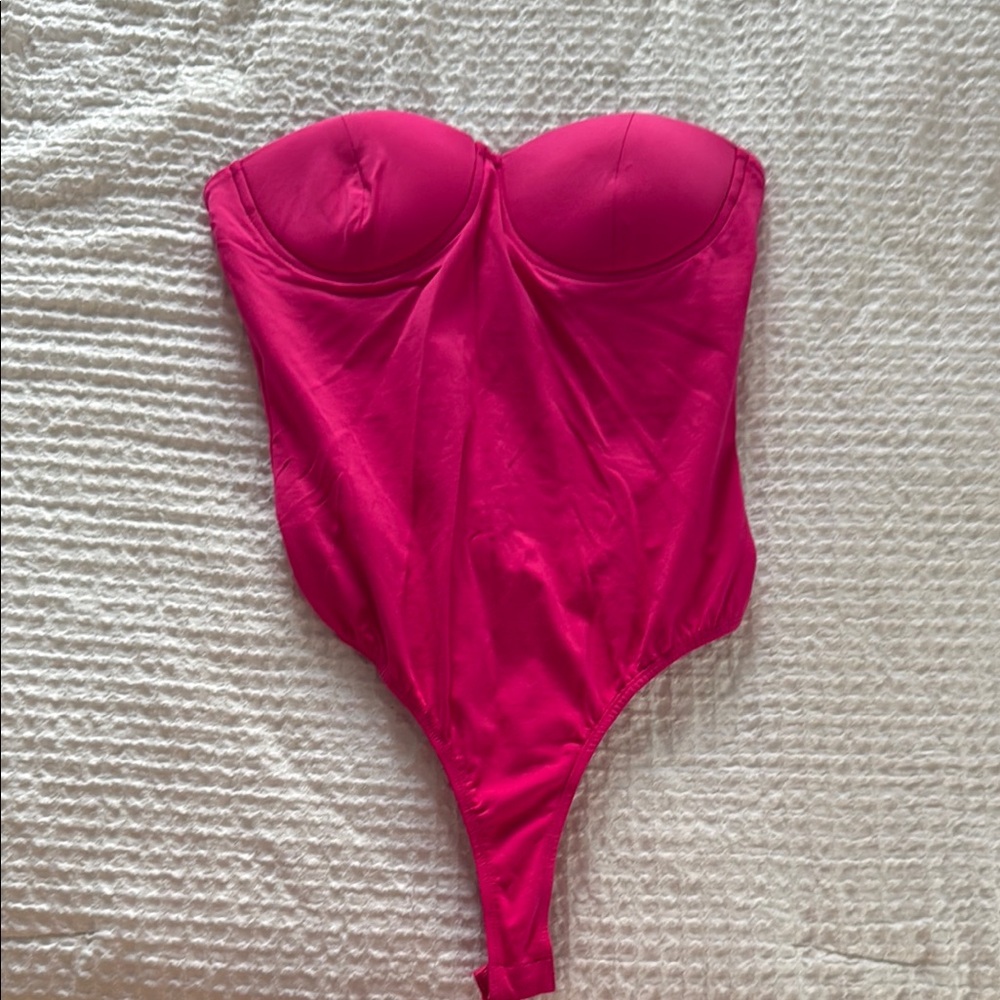 Pink women bodysuit